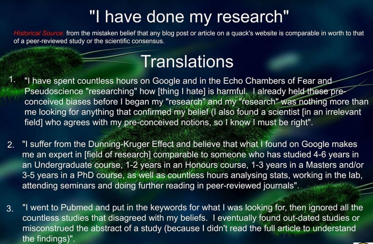 do your research